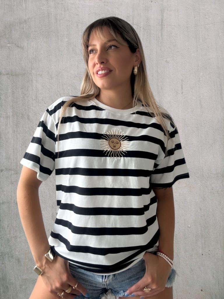 Remeron Sol de Mayo raya Fina T.U