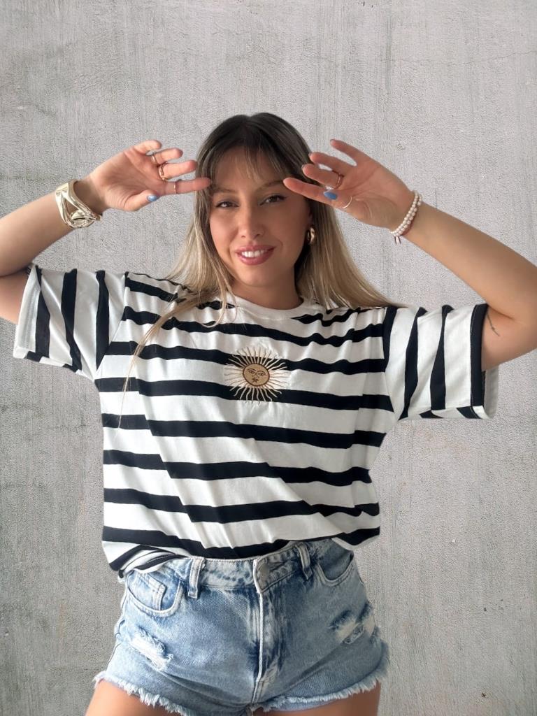 Remeron Sol de Mayo raya Fina T.U