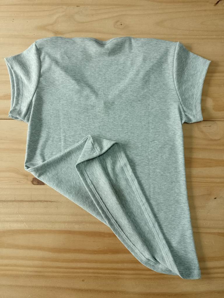 Remera Dama M/C Jersey escote V T3 a T5