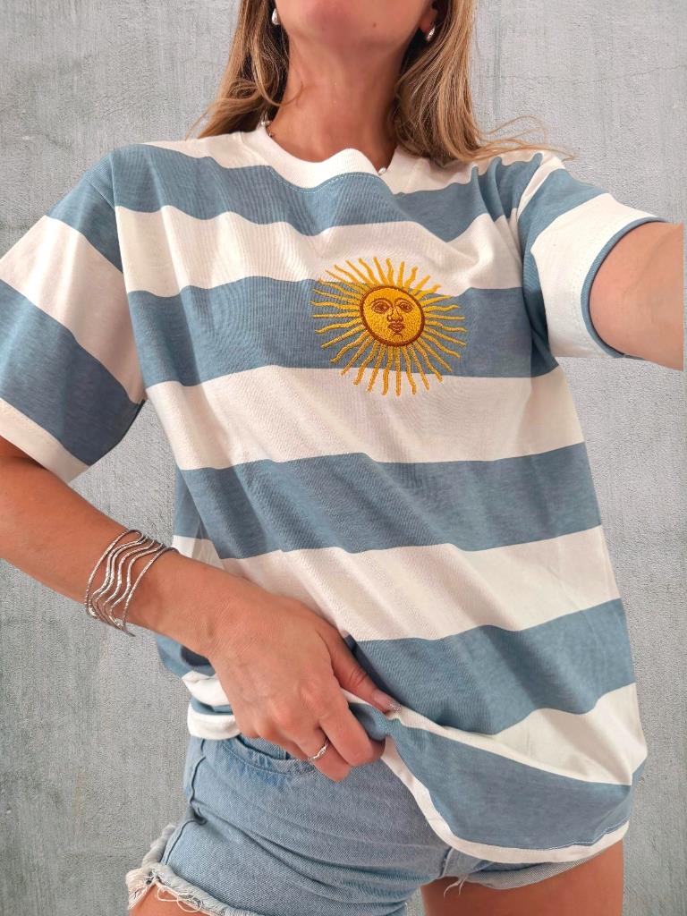 Remeron Sol de Mayo raya Ancha T.U