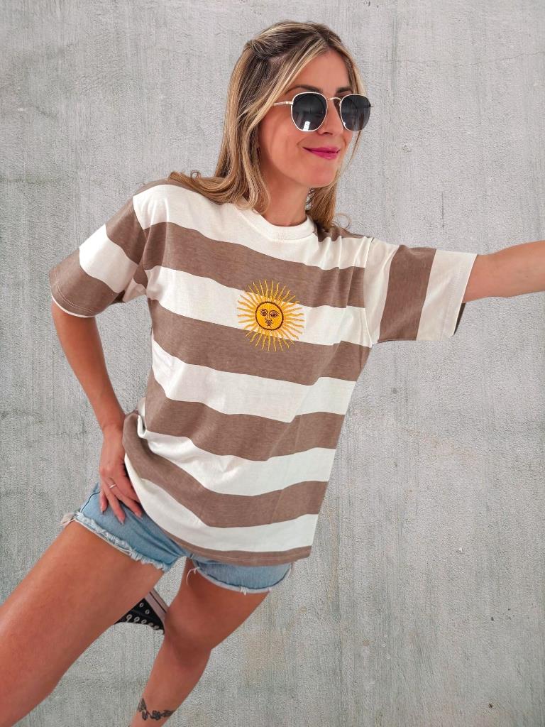 Remeron Sol de Mayo raya Ancha T.U