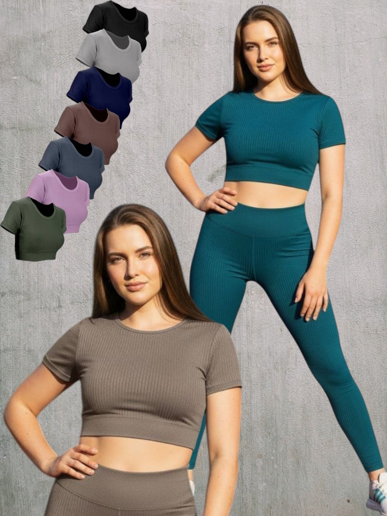 Crop Top Dama morley Spandex T1 a T5