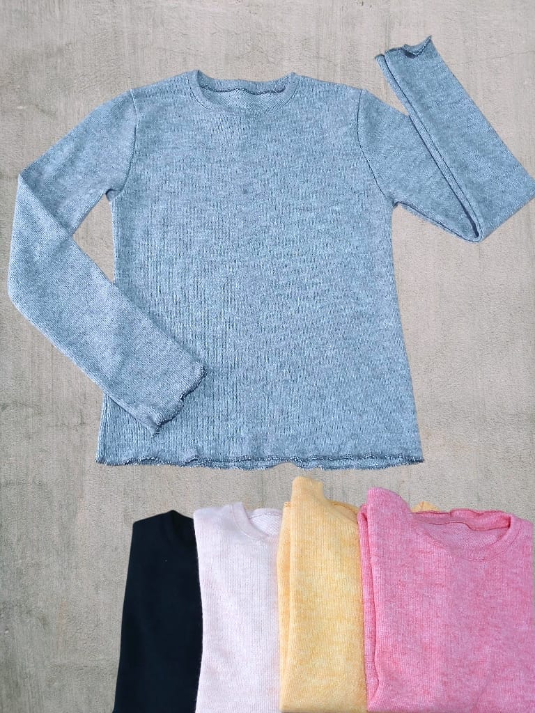 Remera Dama M/L Lanilla Angora RULET T2, T4 y T6