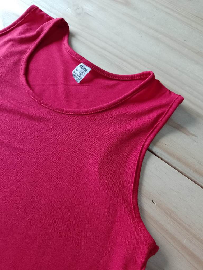 Musculosa Dama Modal Deportiva T6 a T8 (blanco)