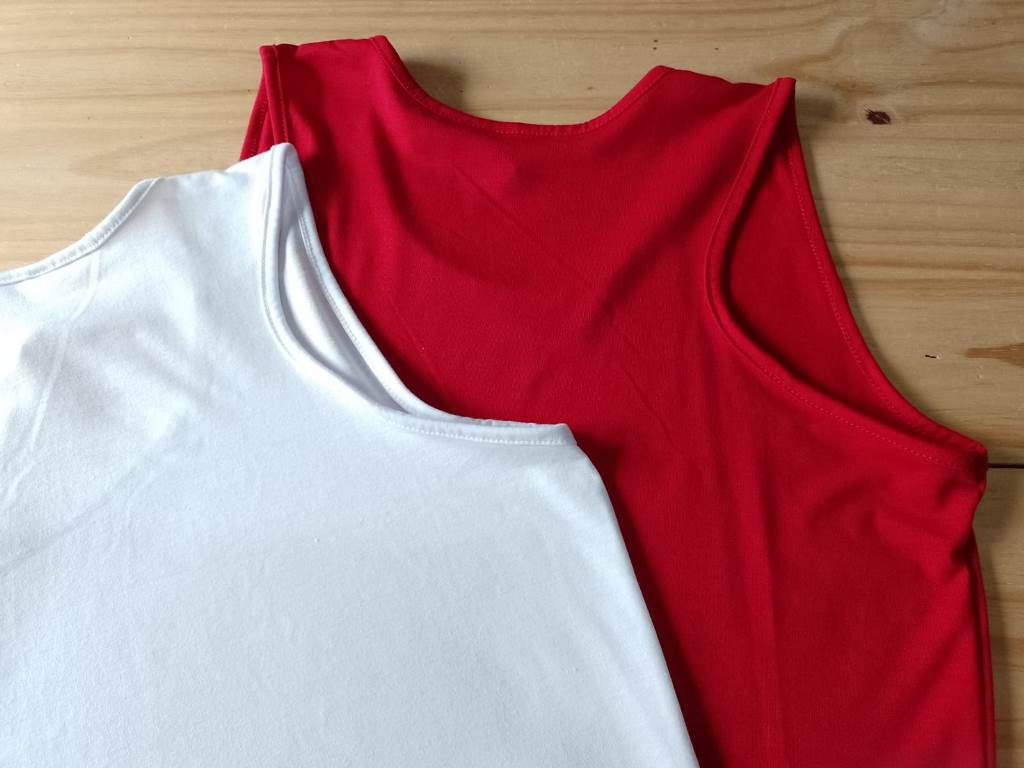 Musculosa Dama Modal Deportiva T6 a T8 (blanco)
