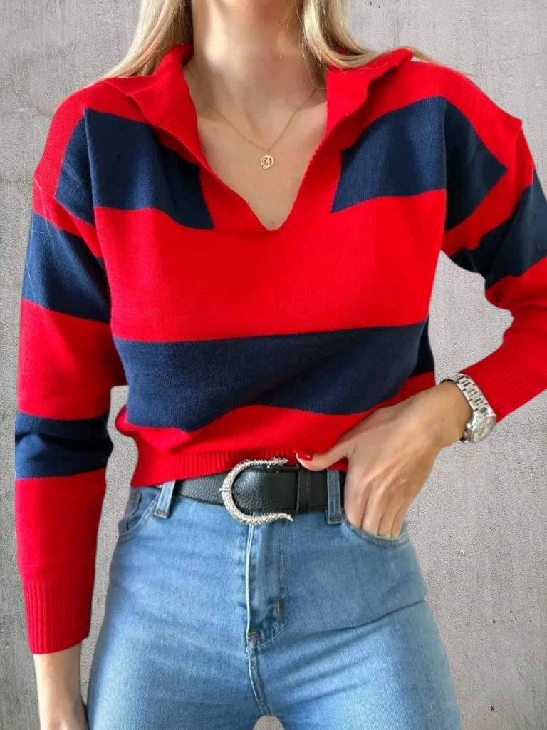 Sweater Dama Bremer chomba Raya ancha T.U