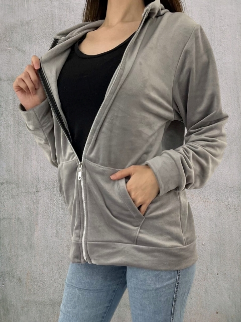 Campera Dama Plush T2 al T8