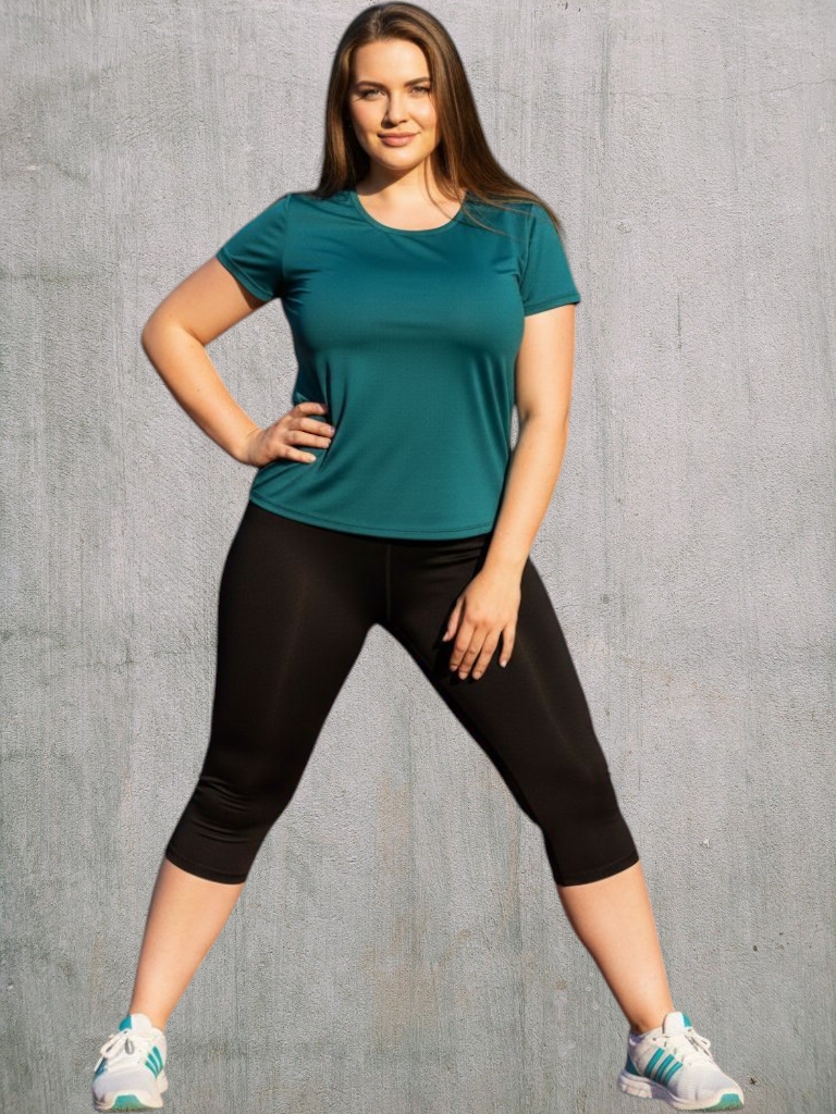 Capri Dama Lycra Liso T7 a T10