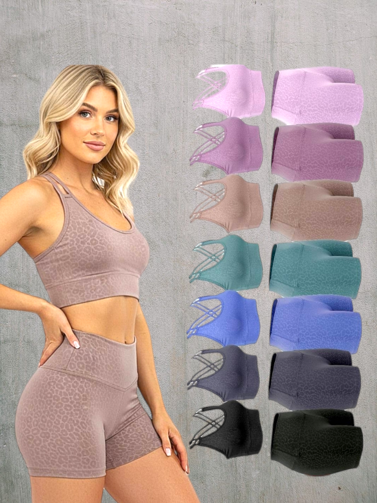 Conjunto Dama Gofrado TOP + SHORT T1 a T5