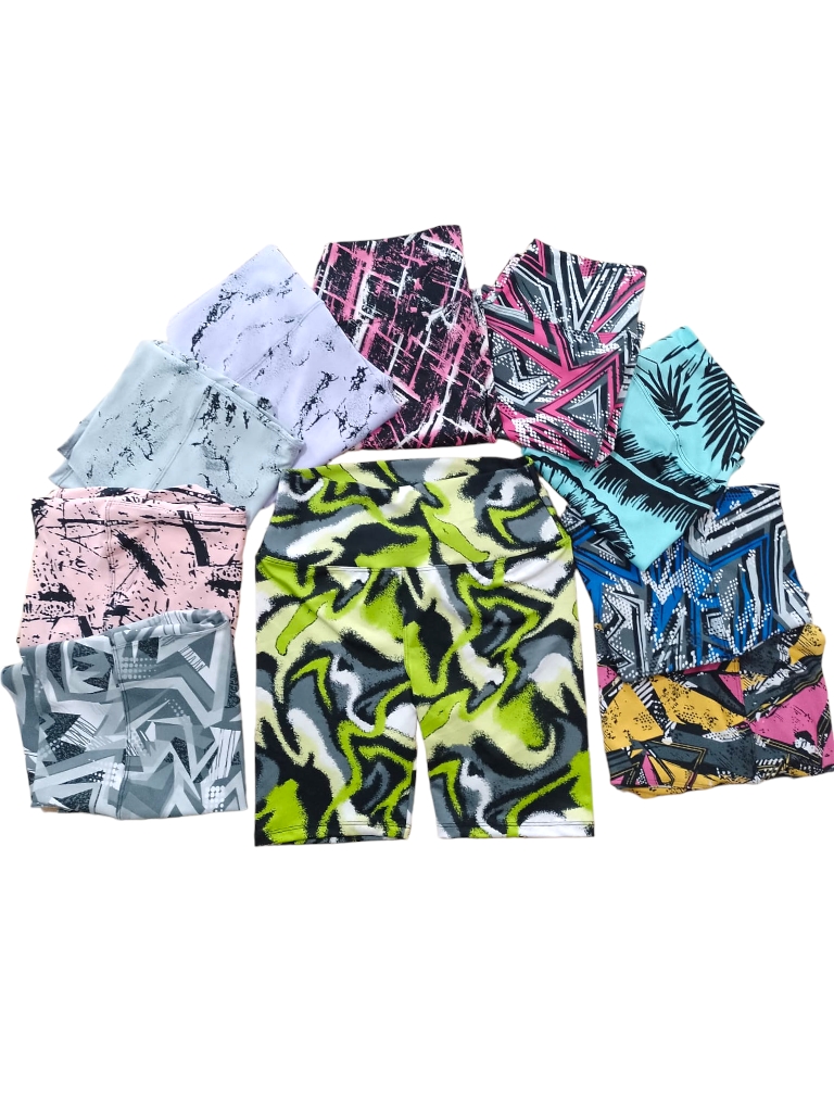 Biker Dama Lycra Estampada T1 a T6