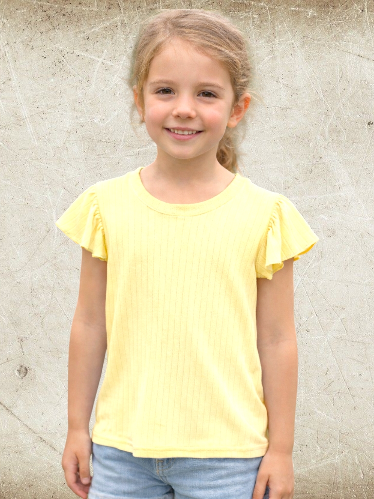 Remera Nena M/C Morley con volados T4 a T16