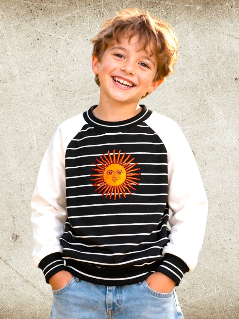 Buzo Darlon rayado SOL DE MAYO T4 a T16