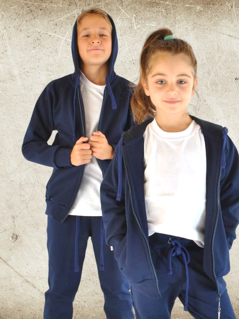 Campera Chicos Algodón RUSTICA colegial T4 a T16 (talle real)