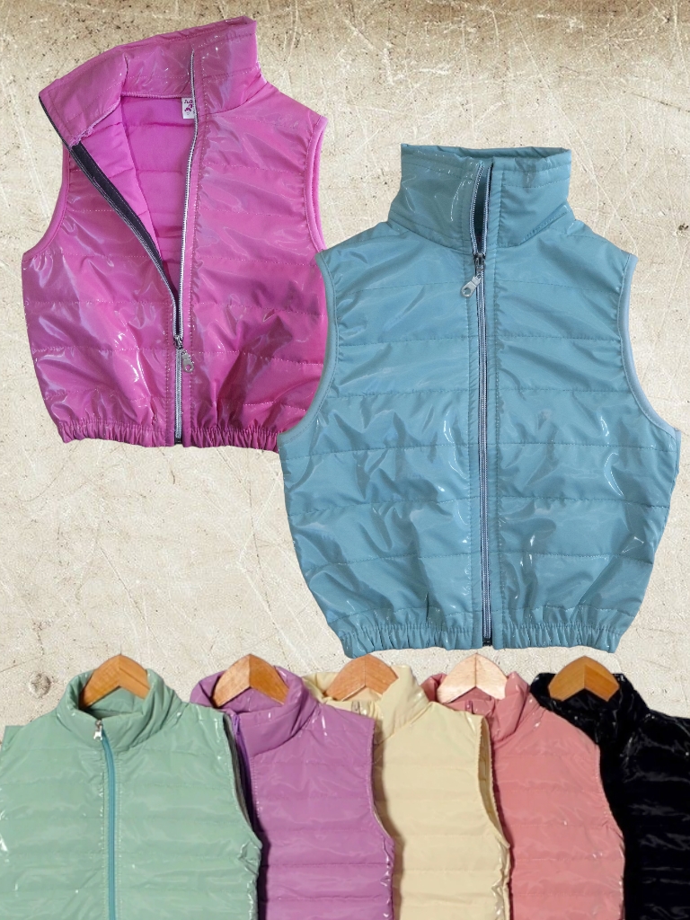 Chaleco Nena Puffer liso T6 a T14