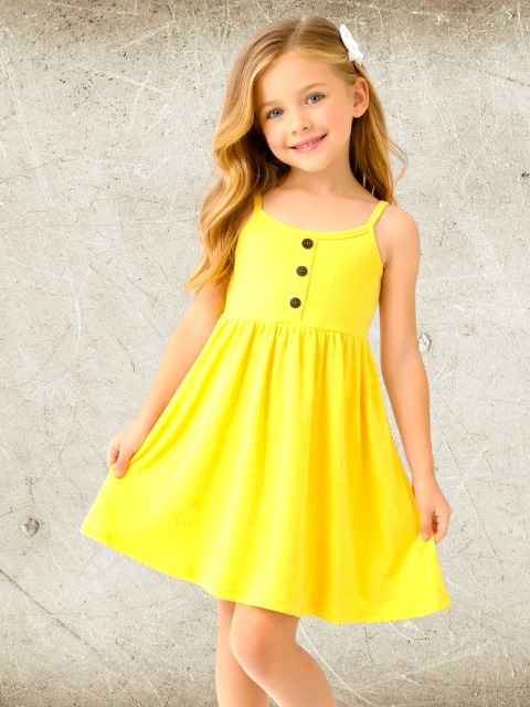 Vestido Nena Morley Con boton T4 a T16