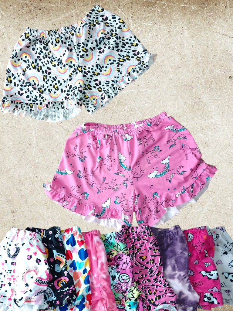 Short Nena Modal Estampado con VOLADO T4 a T16