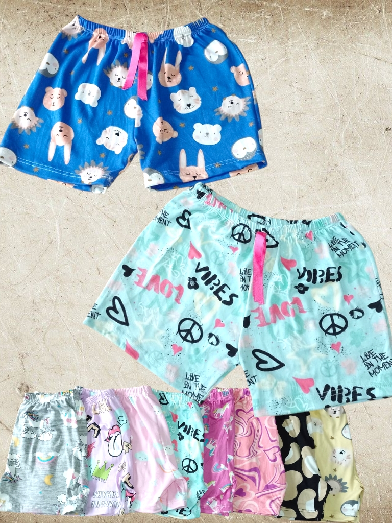 Short Nena Modal Estampado T4 A T16