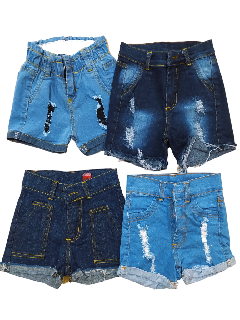Short Nena Jean Modelos Varios T4 a T16