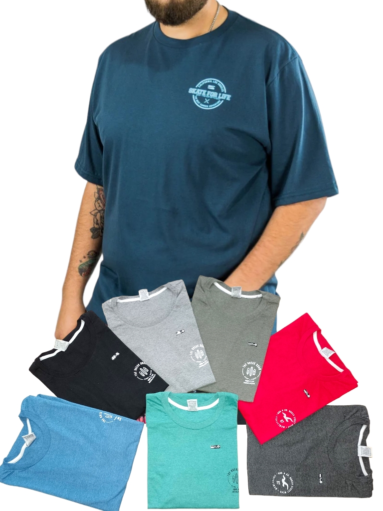 Remera Hombre M/C T6 a T9 Algodón Peinado