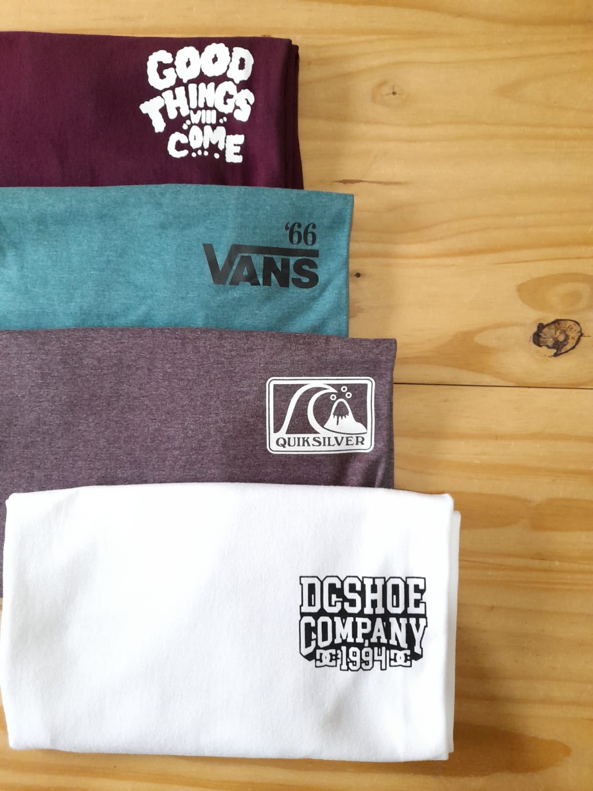 Remera Hombre M/C Algodon DOBLE ESTAMPA T7 a T9