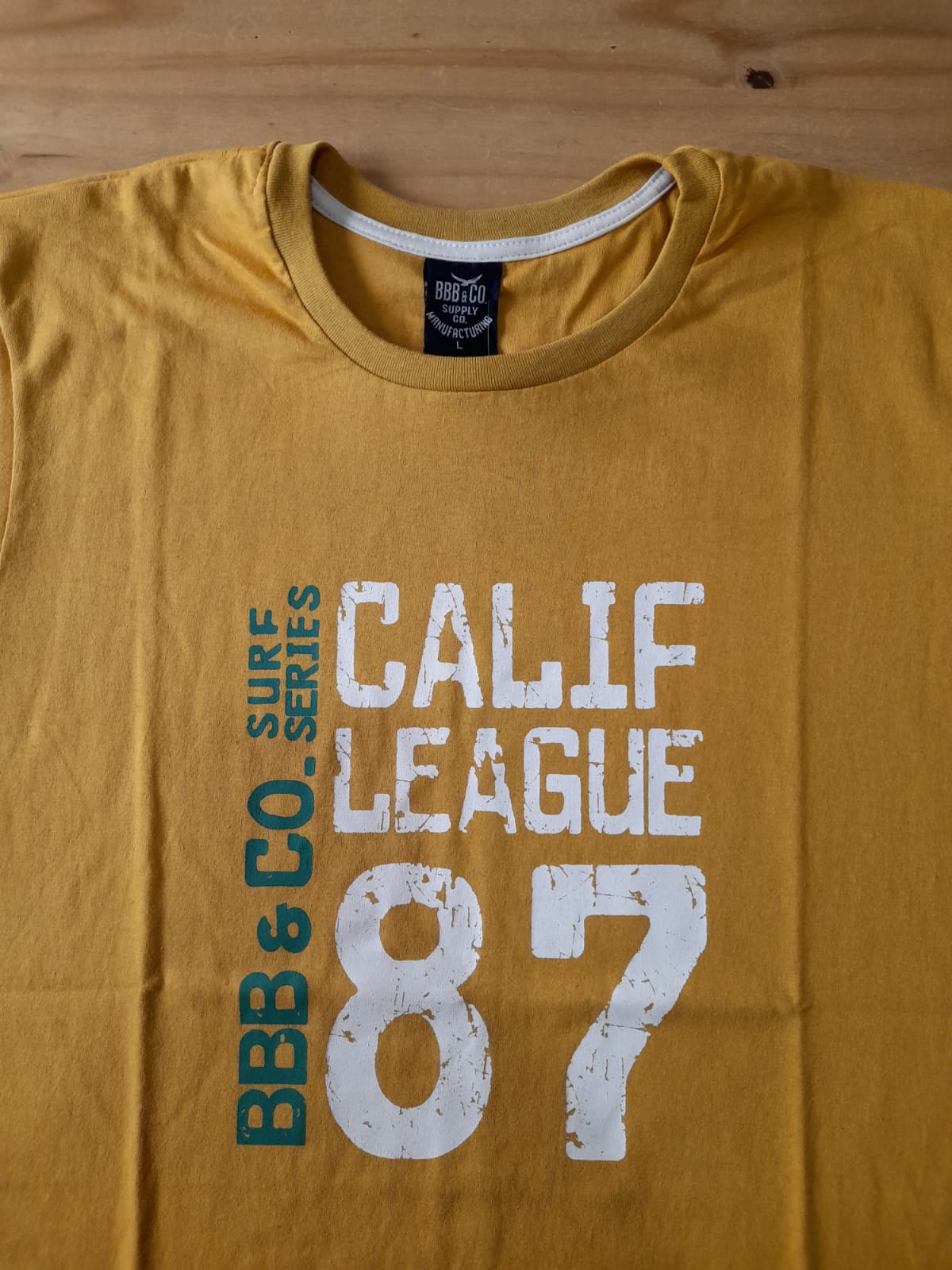 Remera Hombre M/C Algodón Peinado S(1) AL 3XL(6) 