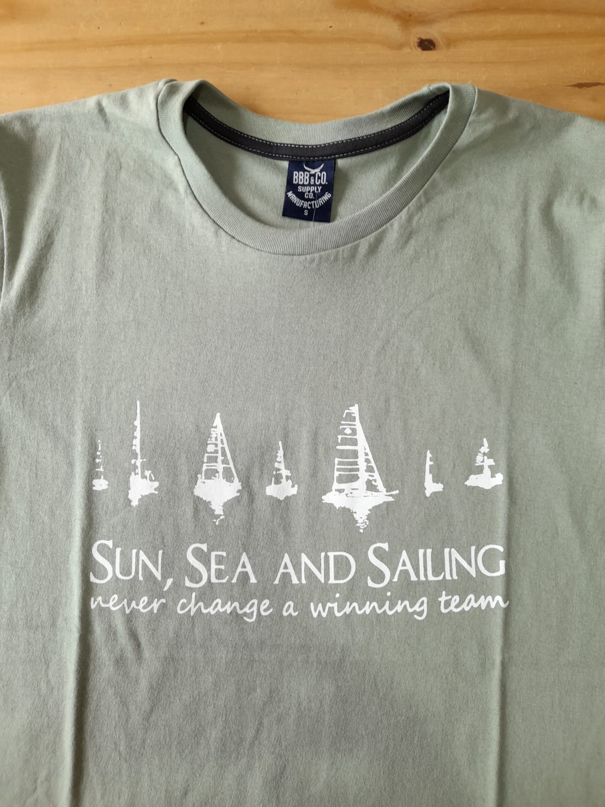 Remera Hombre M/C Algodón Peinado S(1) AL 3XL(6) 