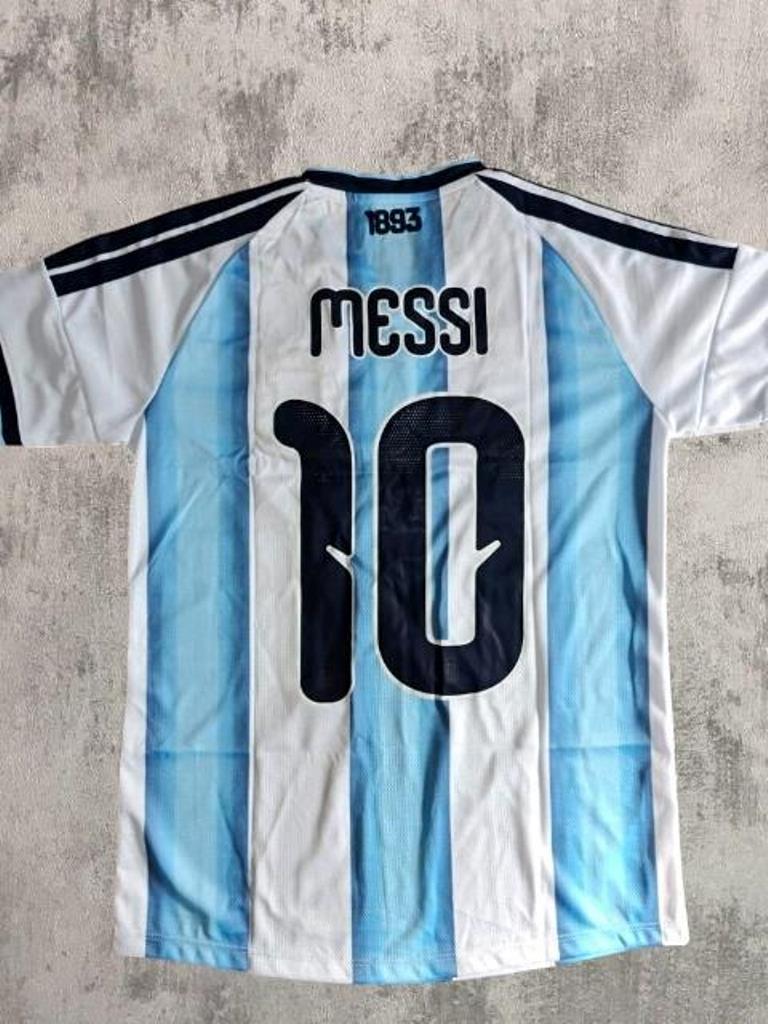 Camiseta Argentina logos bordados y vinilo T1 a T5