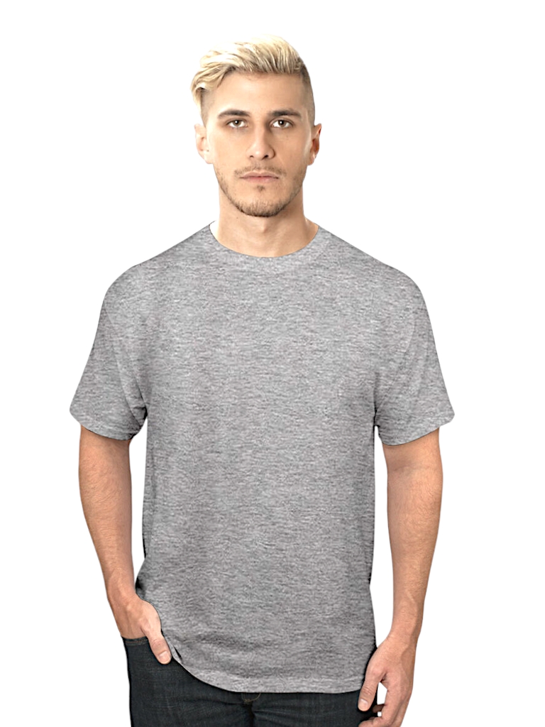 Remera Algodon M/C LISA T1 a T5 - GRIS MELANGE