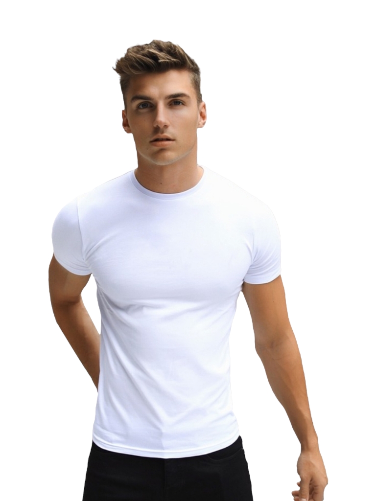 Remera algodon M/C LISA T1 a T5 - BLANCO