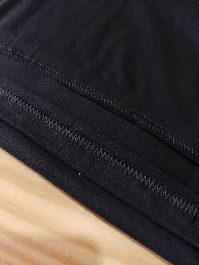 Remera Algodon M/C LISA T1 a T5 - NEGRO