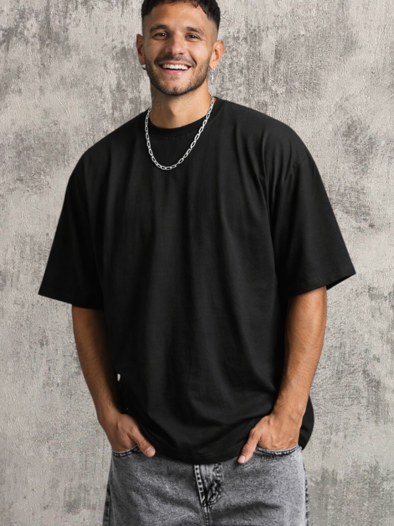 Remera Algodon M/C OVER LISA T1 a T5