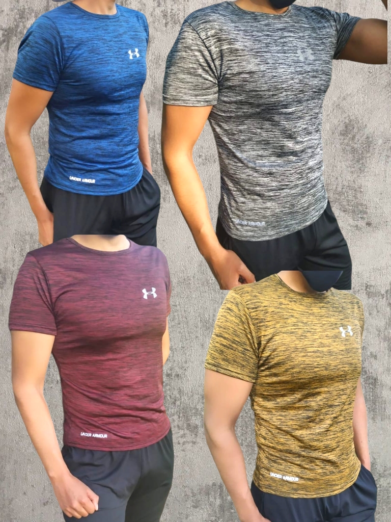  Remera Hombre M/C Deportiva Lycra JASPEADA T.S a T.XXL