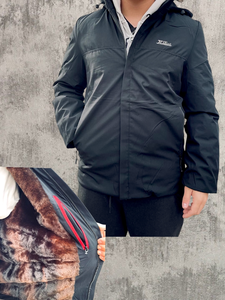 Campera Neoprene con piel interna IMPORT T.M a T.XXL