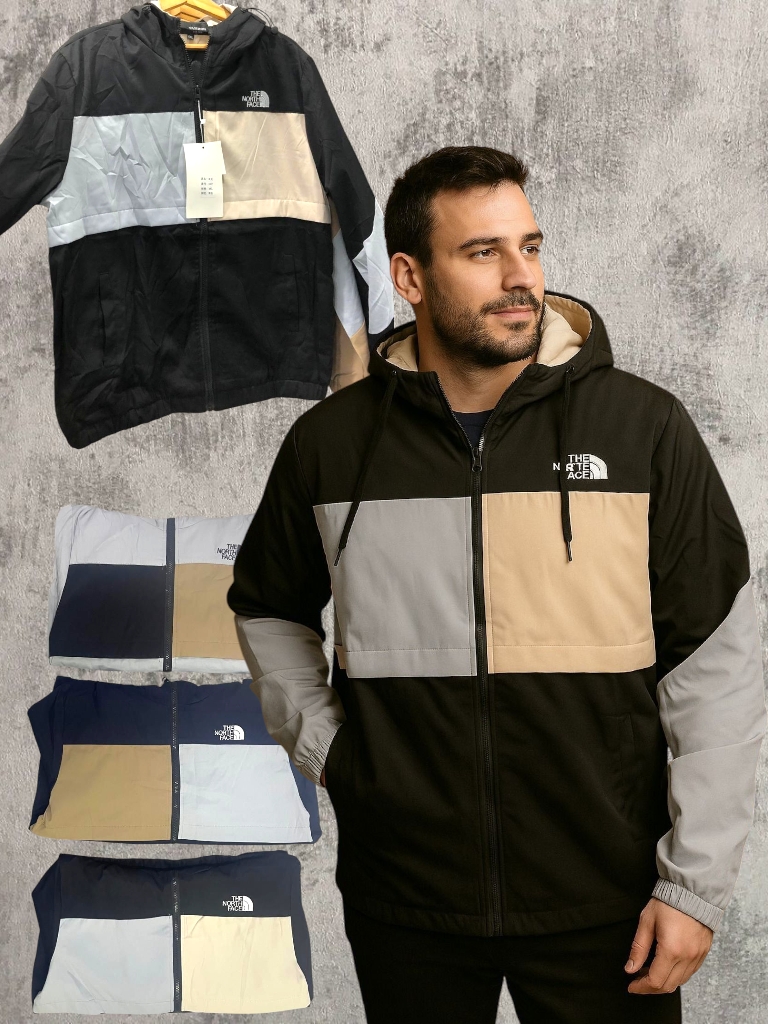 Campera Import Gabardina combinada T1 a T5