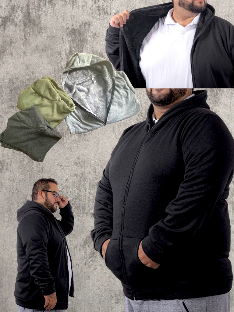Campera Hombre Con Piel T6 a T9