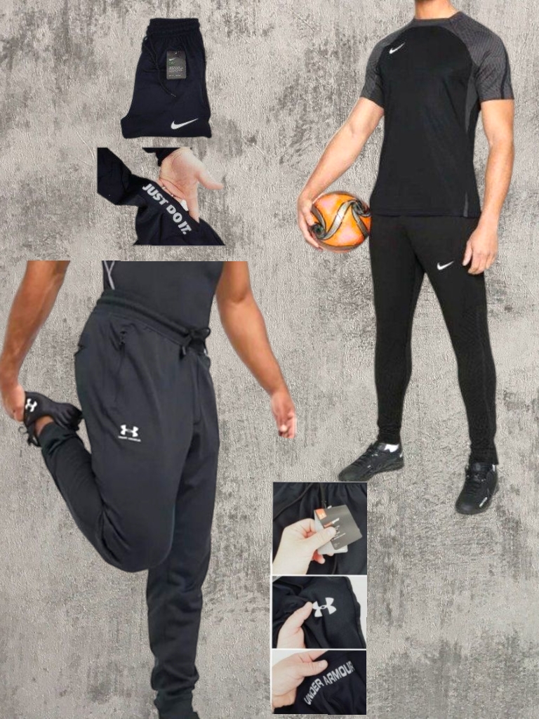 Pantalon deportivo LYCRA con cierre semi recto T1 a T6 talle real