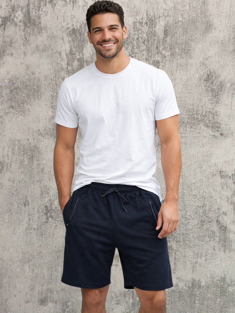 Short Hombre Algodon con cierre T1 a T5