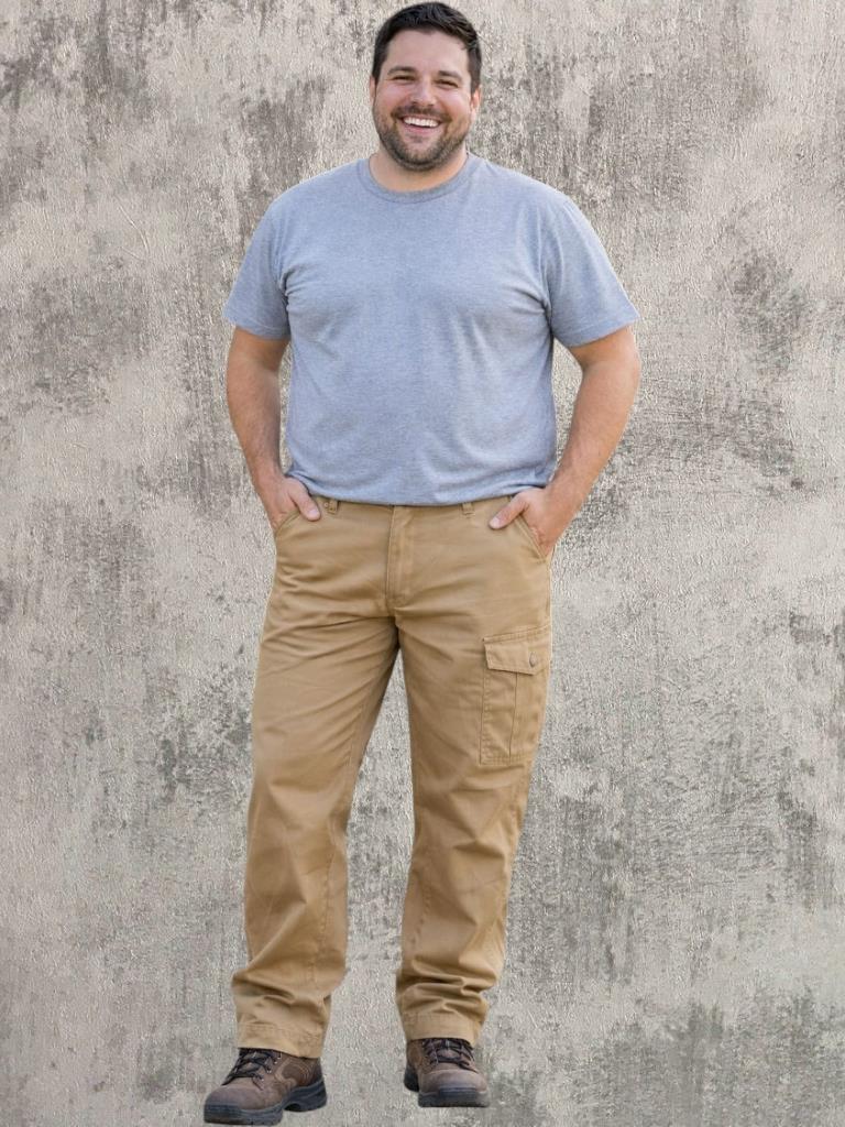 Pantalon de Trabajo c/bolsillos cargo Grafa T38 a T54