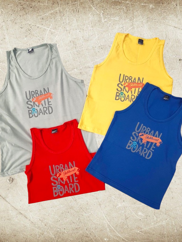 Musculosa Nene con estampa T4 a T16 TALLE REAL