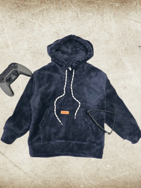 Buzo chicos Polar soft canguro T4 a T16