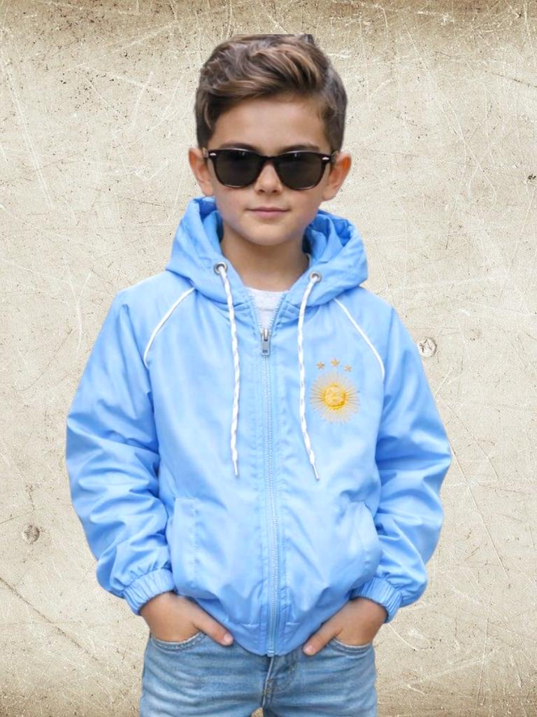 Campera Chicos Rompeviento Sol de Mayo T6 a T16