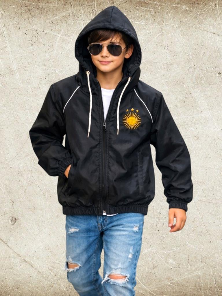 Campera Chicos Rompeviento Sol de Mayo T6 a T16