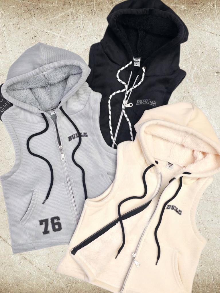 Chaleco Nene Morley con Piel T4 a T16