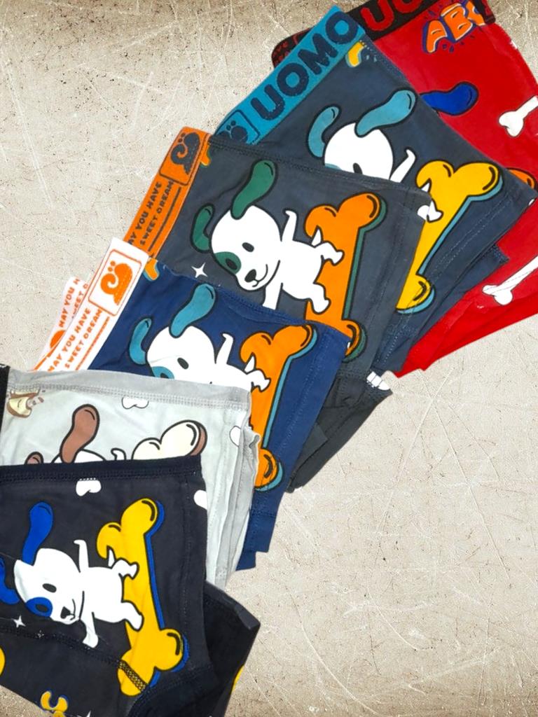 Boxer NIÑOS Algodón Premium UOM X DOCENA surtido en talles