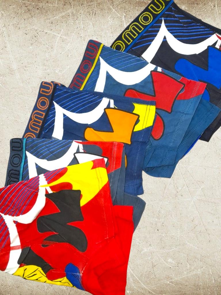 Boxer NIÑOS Algodón Premium UOM X DOCENA surtido en talles