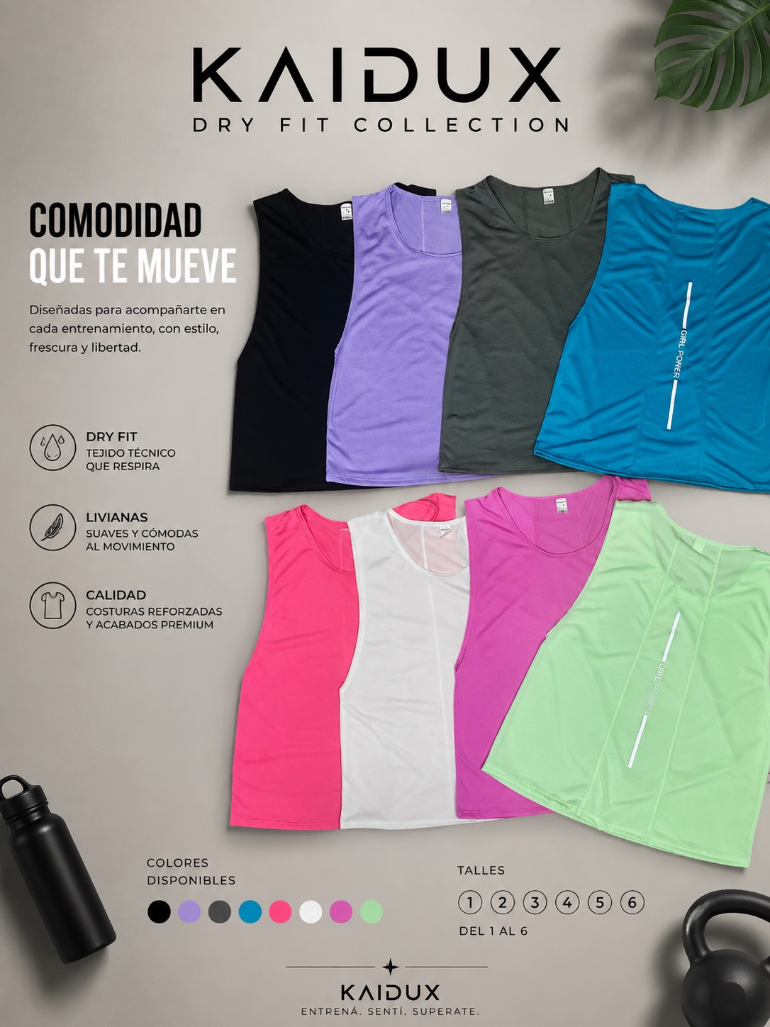 Sudadera Dama Deportiva DRY FIT T2 aT6